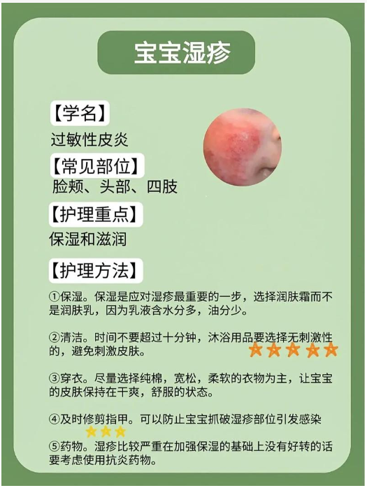 寶寶濕疹怎么辦？