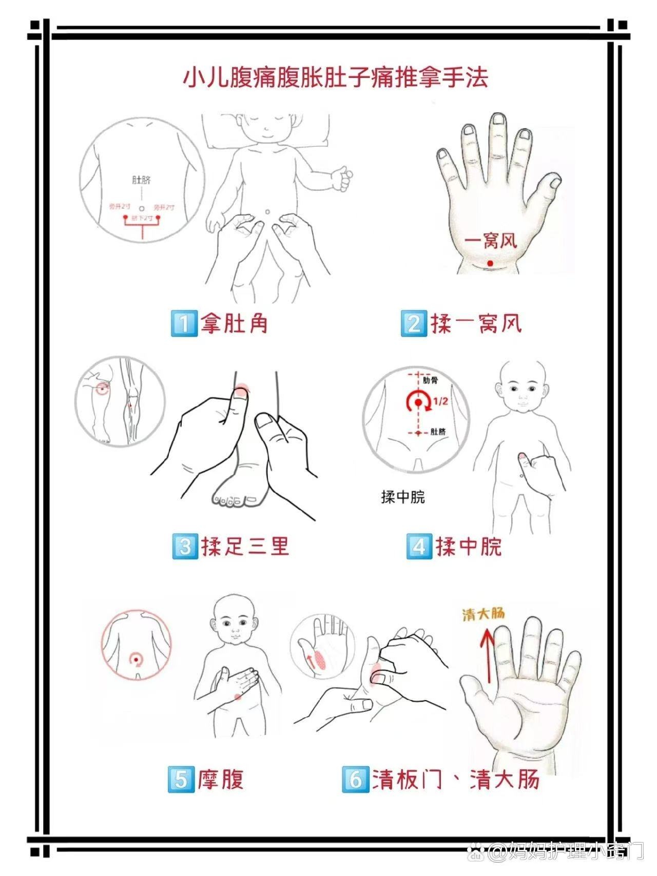 緩解寶寶腸脹氣的實用技巧，月嫂必備指南
